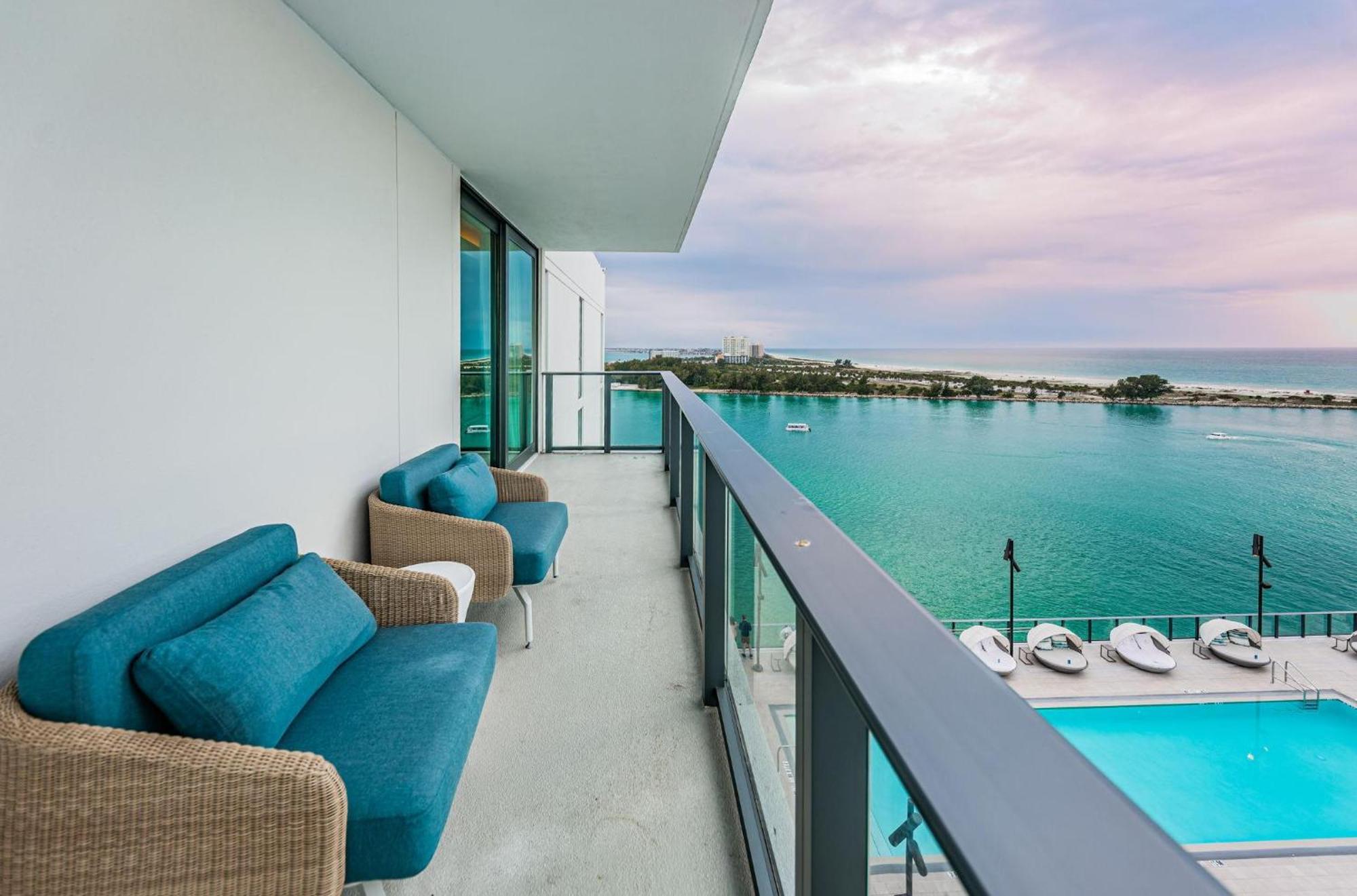 1612 - Beachfront Condo Clearwater Beach Exterior photo