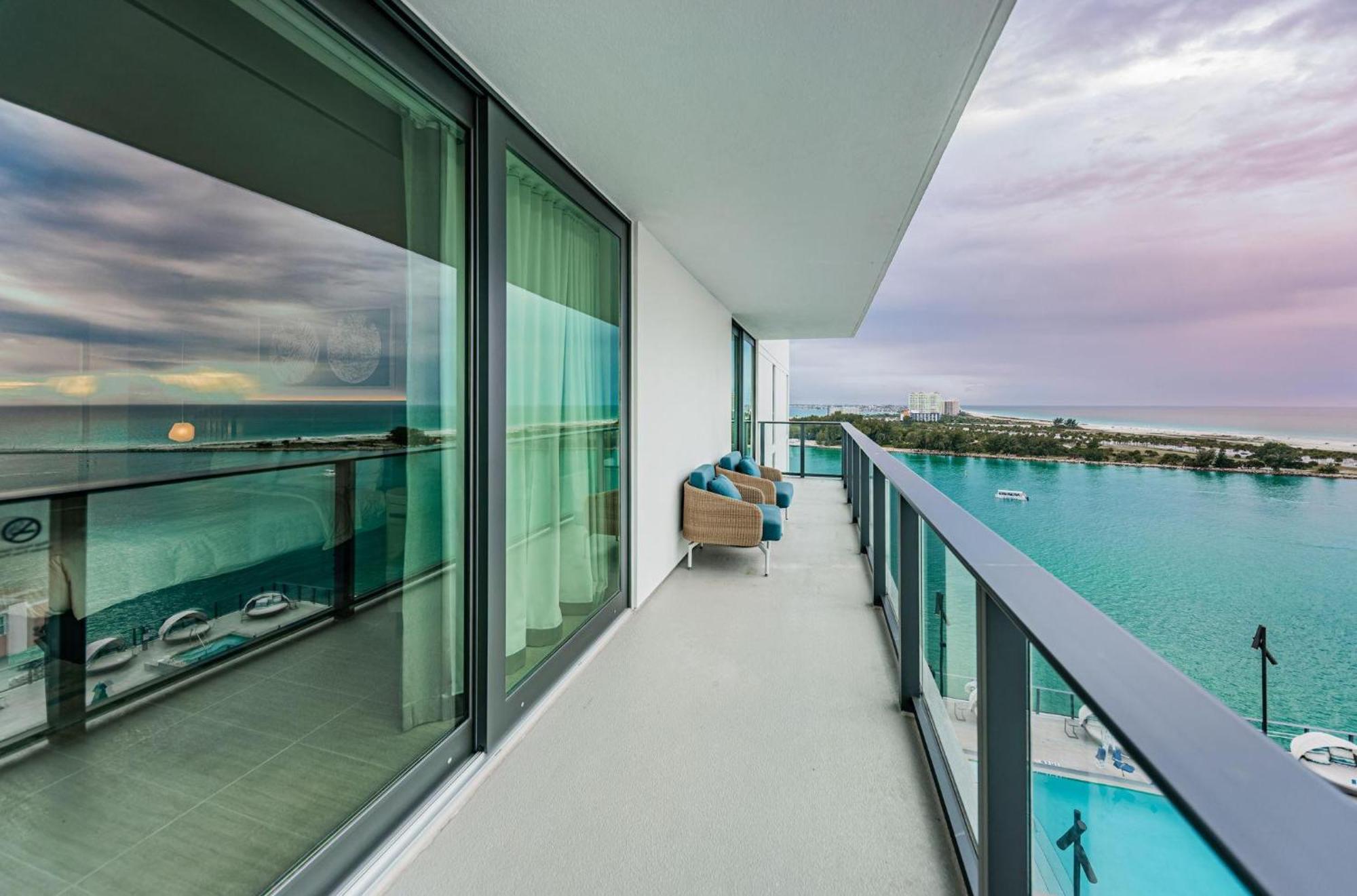 1612 - Beachfront Condo Clearwater Beach Exterior photo